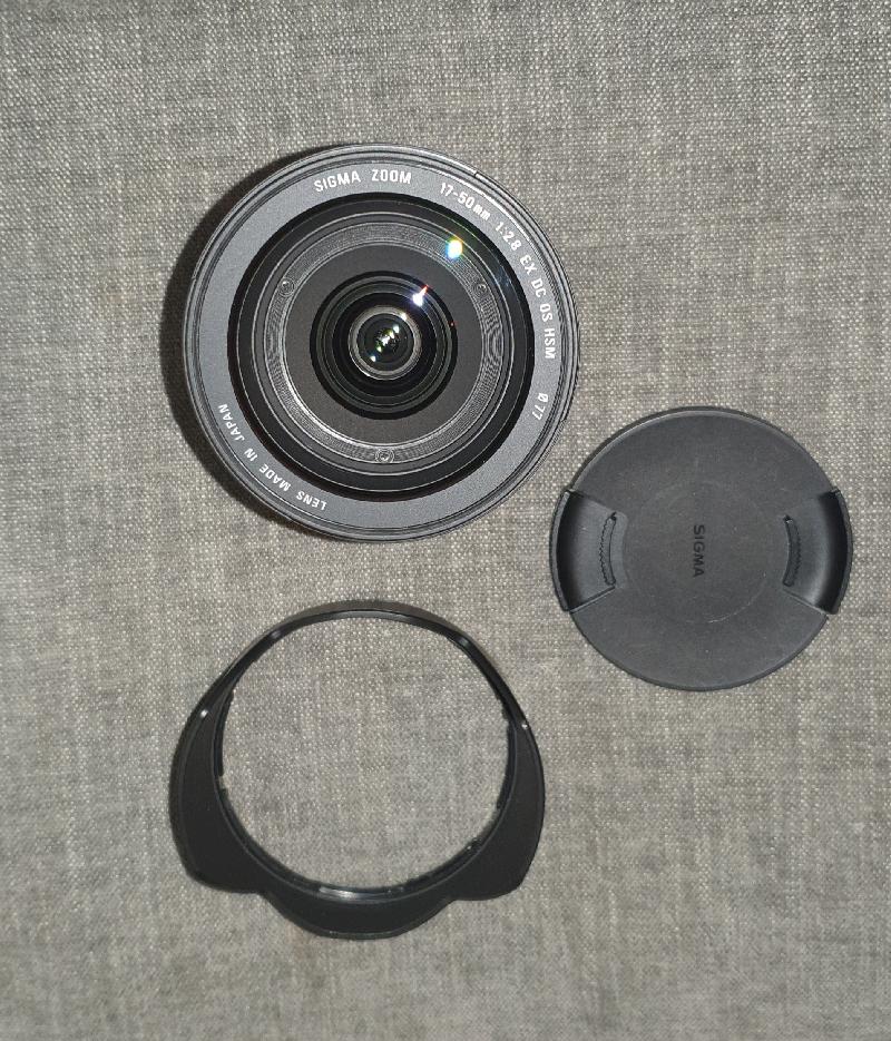 Objectif SIGMA 17-50 f2.8 DC EX HSM Objectif SIGMA 17-50 f2.8 DC EX HSM