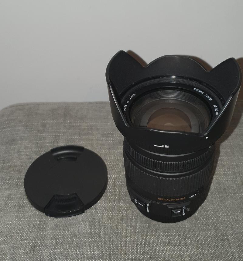 Objectif SIGMA 17-50 f2.8 DC EX HSM Objectif SIGMA 17-50 f2.8 DC EX HSM