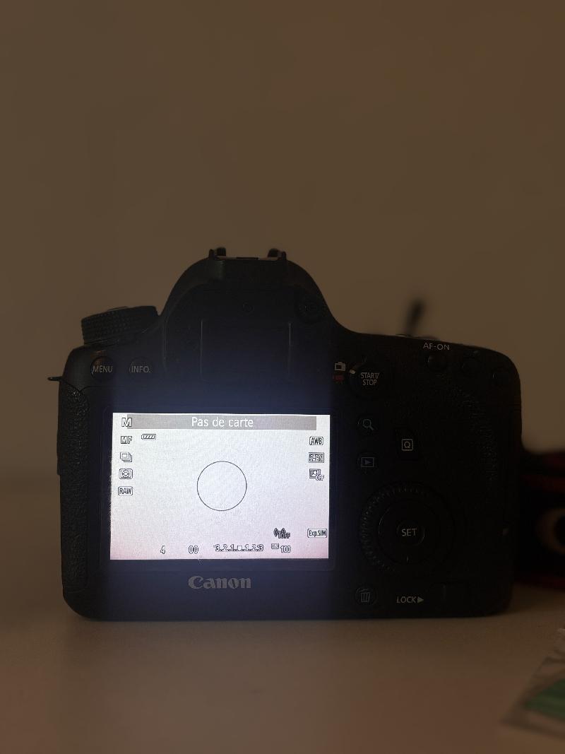 Canon 6d defiltré partiel Canon 6d defiltré partiel