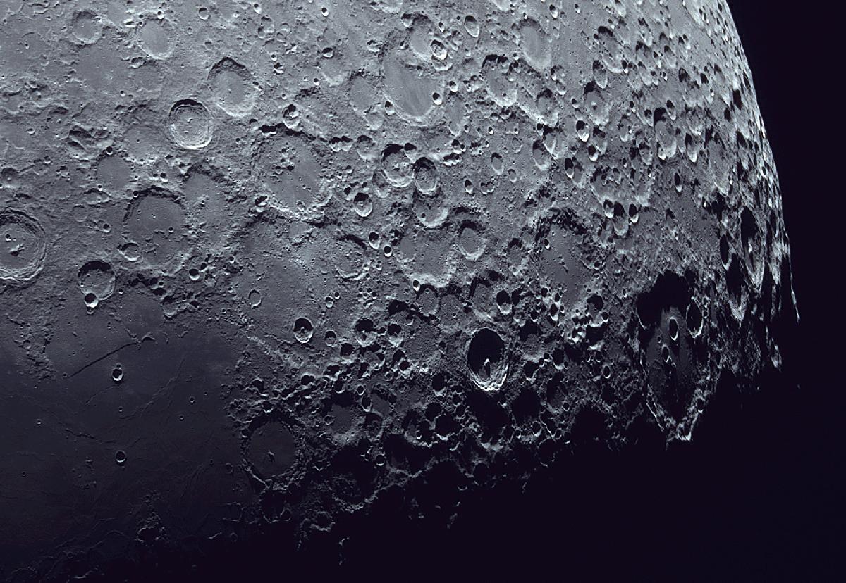 La région de Clavius Le 14 / 02 2019 La région de Clavius Le 14 / 02 2019