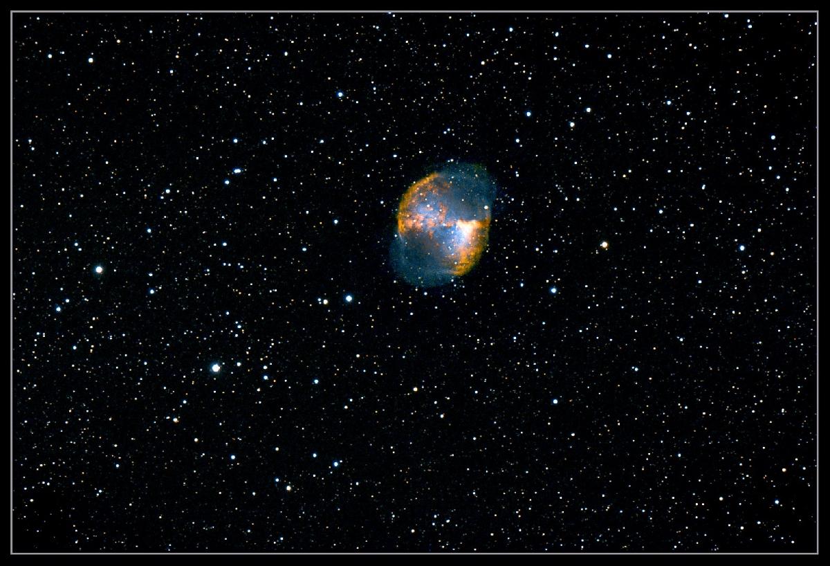 M 27 la nébuleuse de l'haltère M 27 la nébuleuse de l'haltère