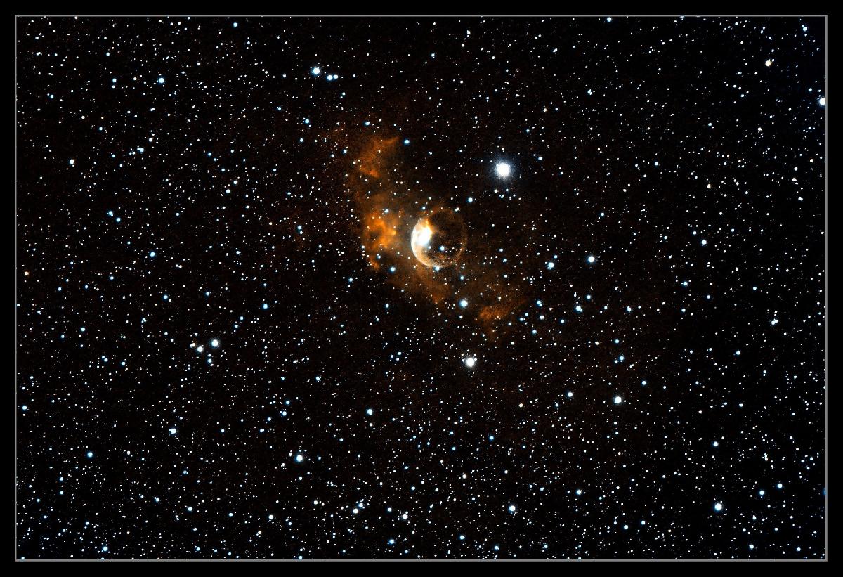 NGC 7635 la nébuleuse de la Bulle NGC 7635 la nébuleuse de la Bulle