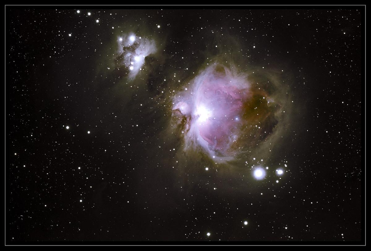M 42 la Grande Nébuleuse d'Orion M 42 la Grande Nébuleuse d'Orion