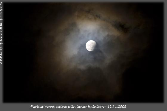 Eclipse partielle de lune - 31.12.2009