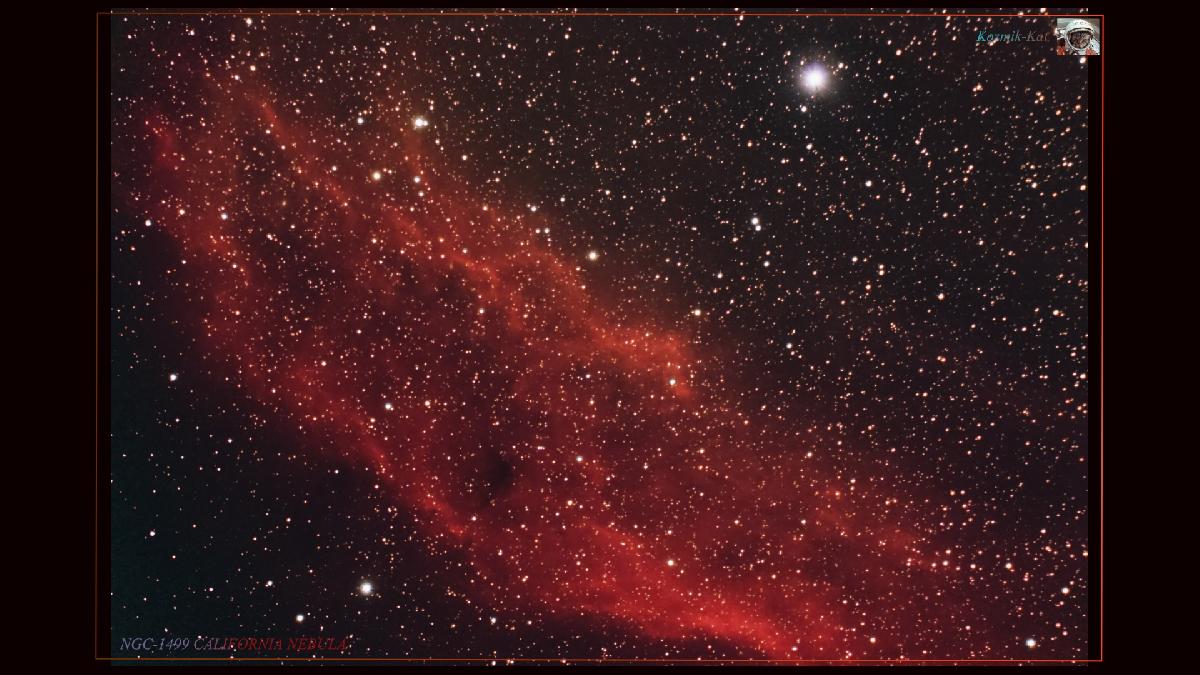 nebuleuse californie NGC-1499 nebuleuse californie NGC-1499