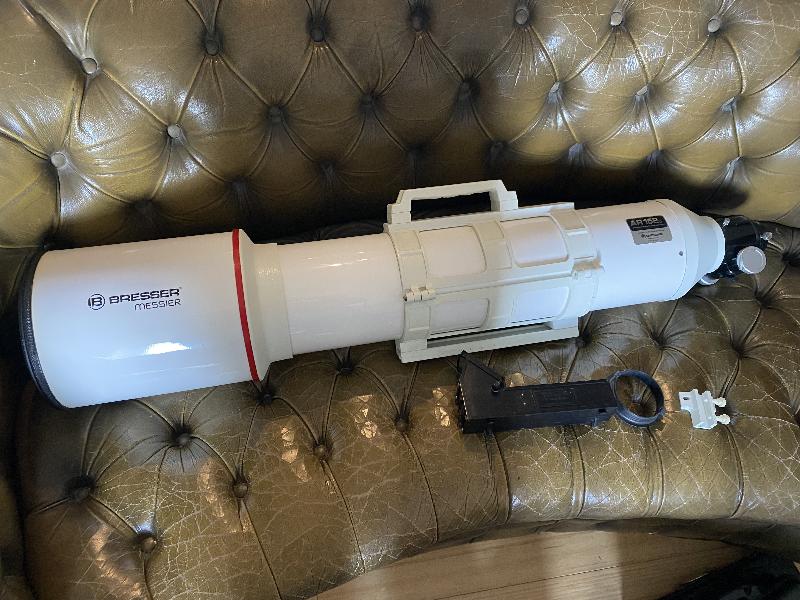 Bresser AR152s -Evostar72ED-A7S refiltré astrodon R.Galli.. Bresser AR152s -Evostar72ED-A7S refiltré astrodon R.Galli..