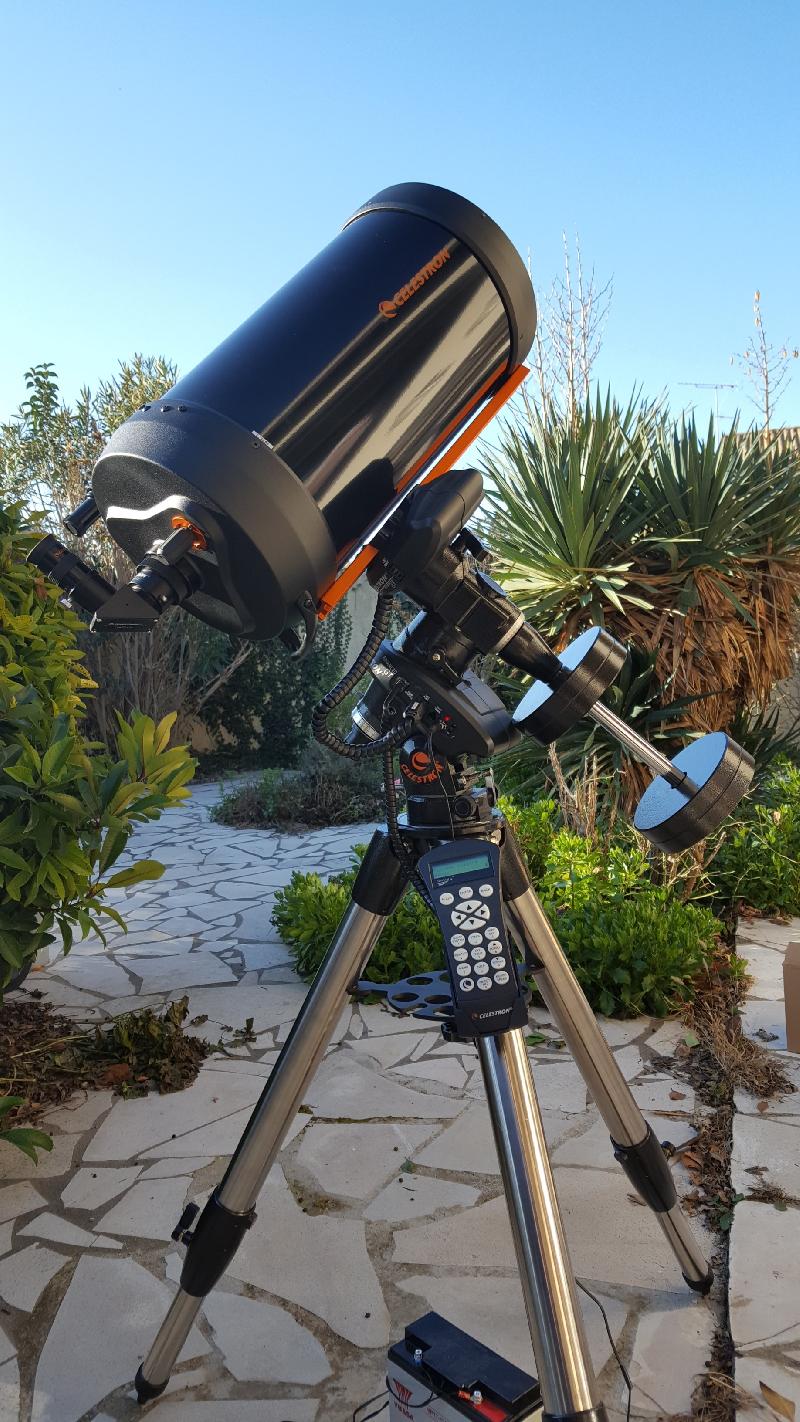 Celestron C925 + Monture et accessoires
