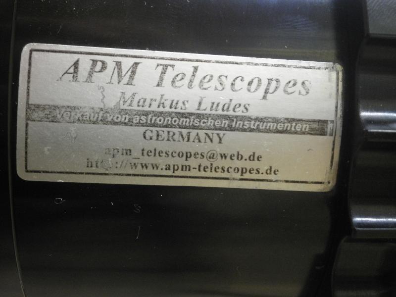 APM LZOS APO, TMB Design, 152/1200, Nr. 381