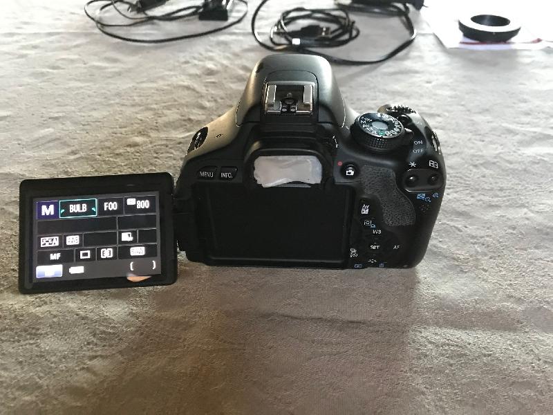 Canon 600D défiltré total