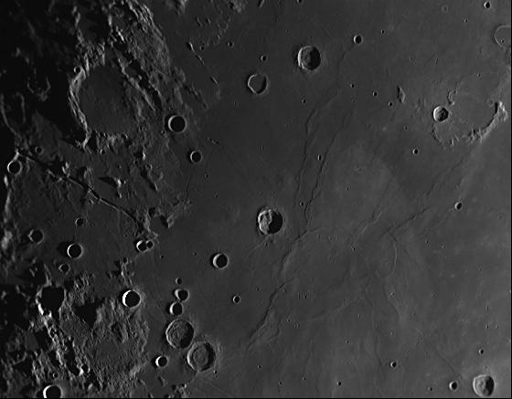 Lune : région de Lamont le 14 février 2016