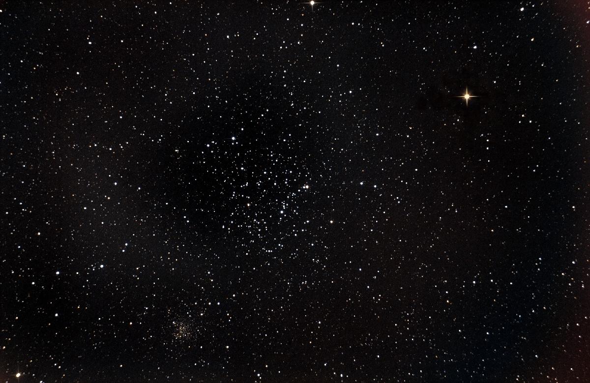Mars, M35, NGC2158