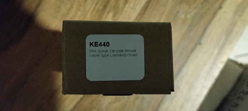 Mini queue d'aronde femelle Kepler type Losmandy/Vixen - KE440