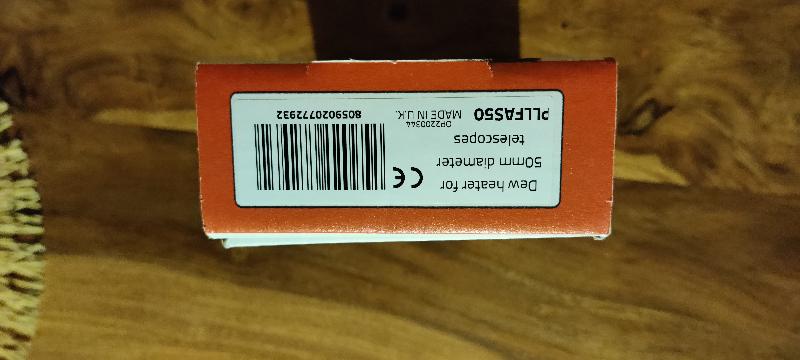 Résistance chauffante pour optique 50 mm diamètre