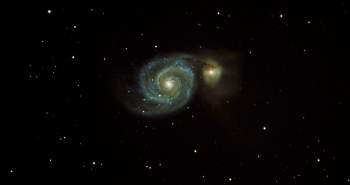 M 51 Galaxie du tourbillon