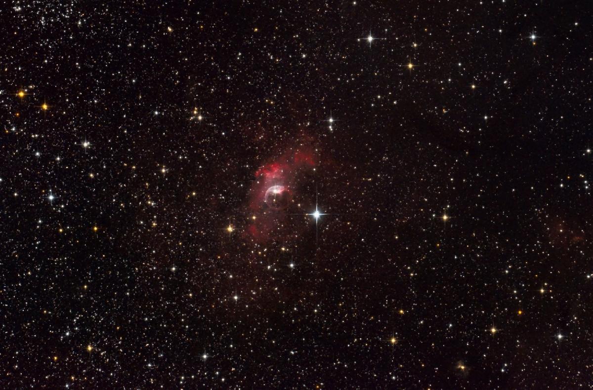 NGC 7635 la nébuleuse de la bulle