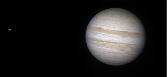 Jupiter tentative colorisation Jupiter tentative colorisation