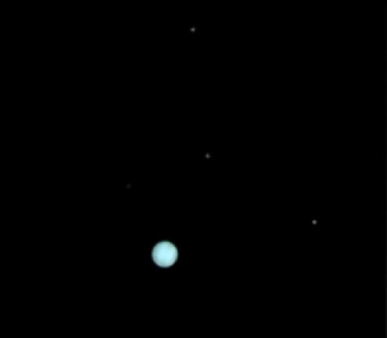 Uranus colorisée Uranus colorisée