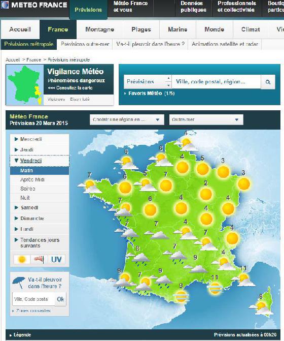 Meteo 21/03/15 Meteo 21/03/15