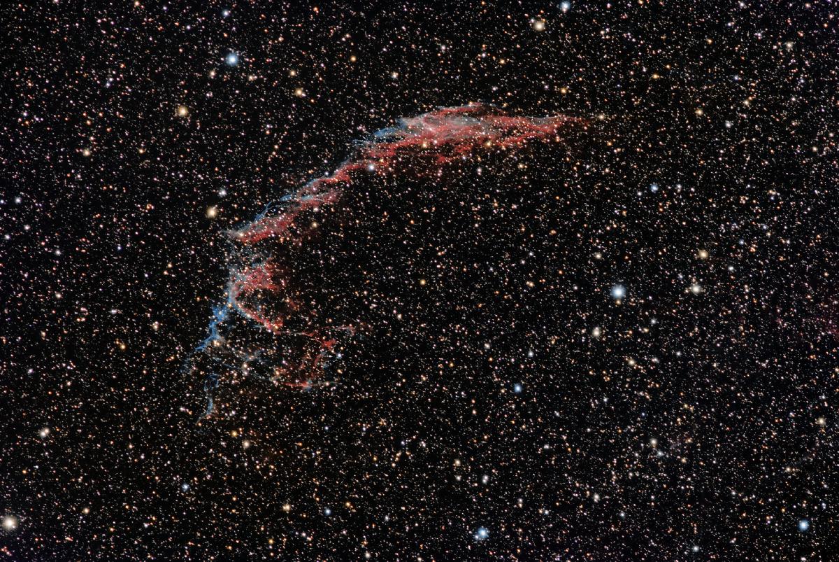 la Grande Dentelle du Cygne NGC6992 la Grande Dentelle du Cygne NGC6992