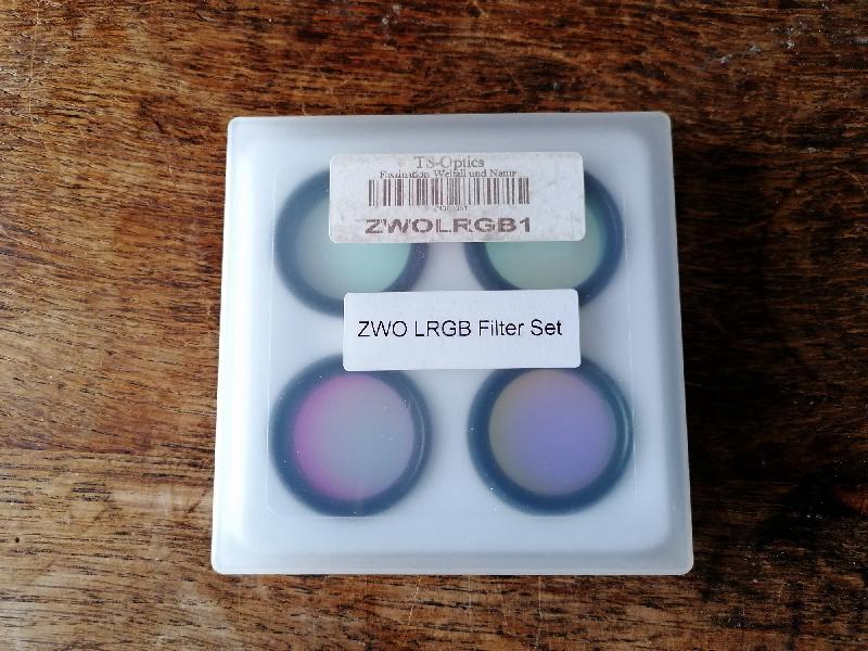 Set de filtres Zwo LRGB 1.25"
