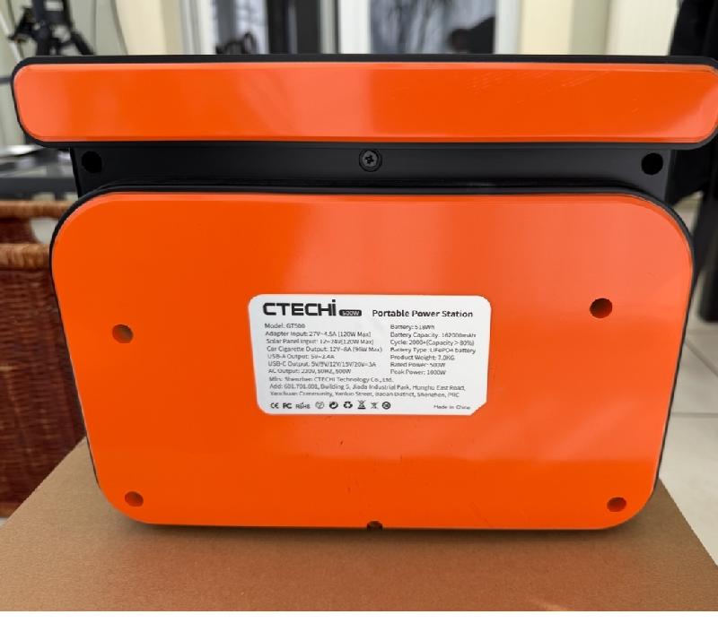 Batterie portable Ctechi 512Wh Lifepo4 Batterie portable Ctechi 512Wh Lifepo4