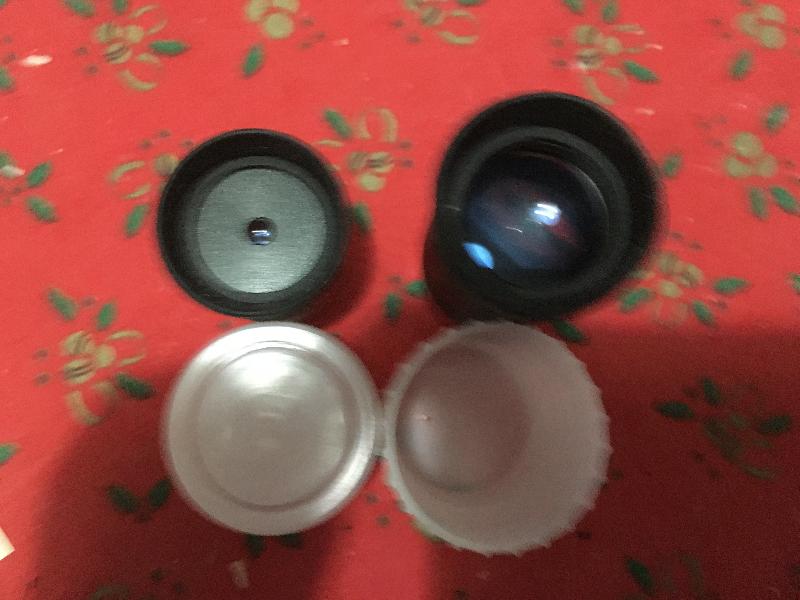 2 oculaires 6.5 et 25 mm coulant 31.75mm