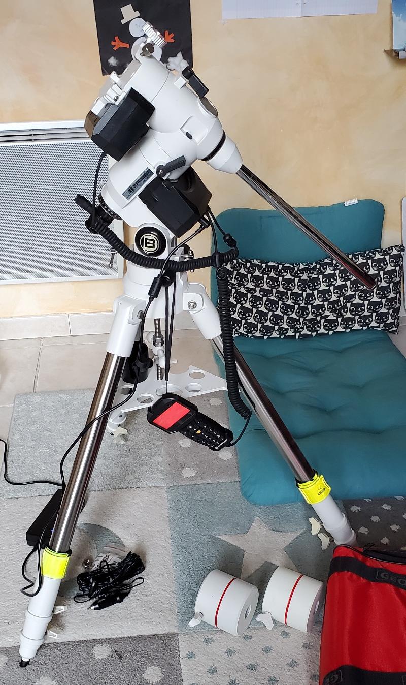 Monture équatoriale GoTo Bresser Exos 2 charge 13kg Monture équatoriale GoTo Bresser Exos 2 charge 13kg