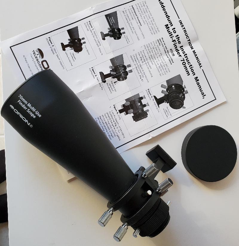 Lunette guide ou de visée Orion 70mm Multi usage