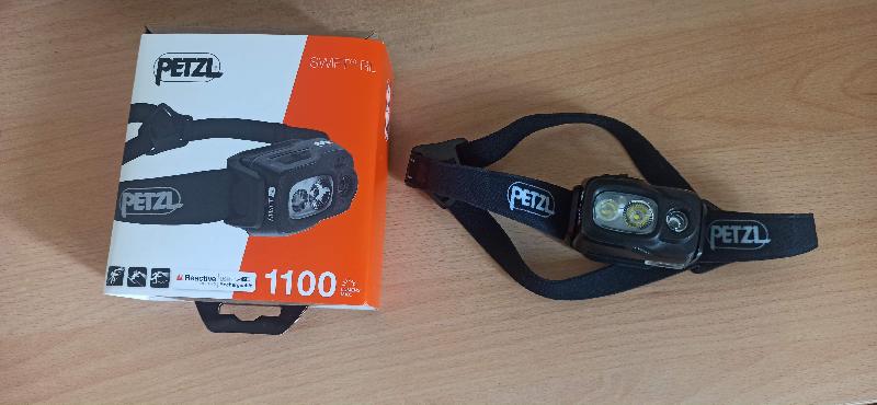Lampe frontale Petzl Swift RL 1100 Lampe frontale Petzl Swift RL 1100