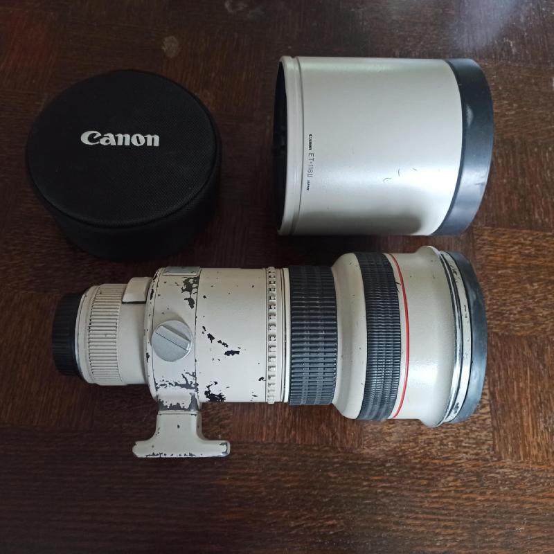 Objectif pour appareil photo Canon EF 300 mm f/2,8 L IS USM (prix à débattre)
