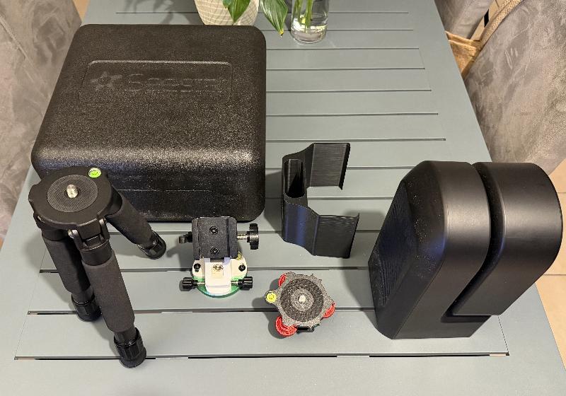 Télescope Seestar S50 ZWO + Base EQ + Table Niveau