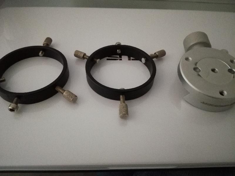 Orion 50 mm guidage + colliers Orion 50 mm guidage + colliers