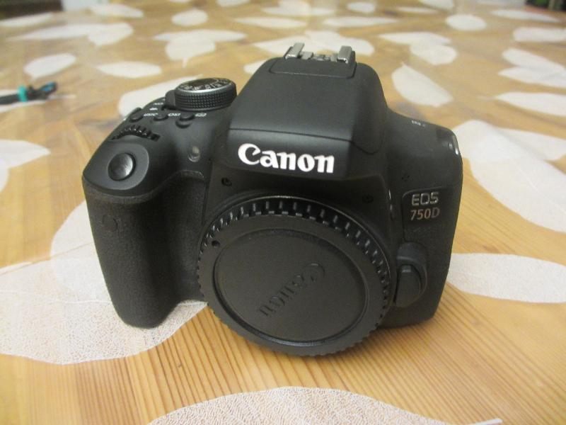 APN Canon EOS 750D / batteries / câble USB