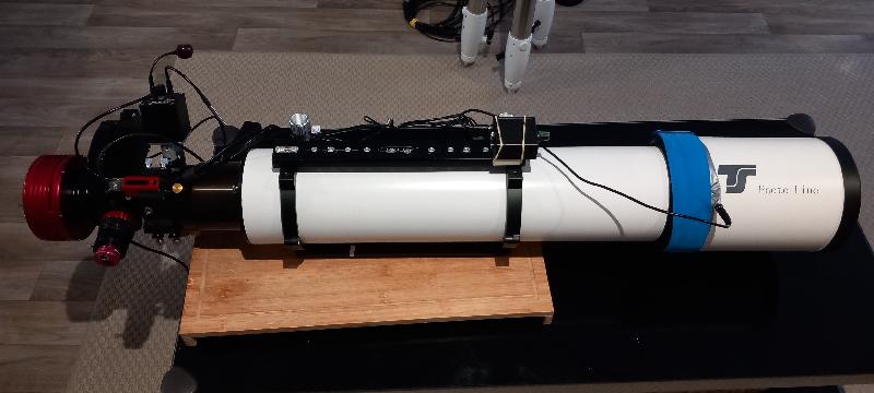 Setup complet: TS 125 Photoline, CCD ATIK, LRVBSHO