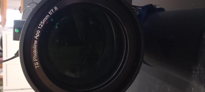 Setup complet: TS 125 Photoline, CCD ATIK, LRVBSHO