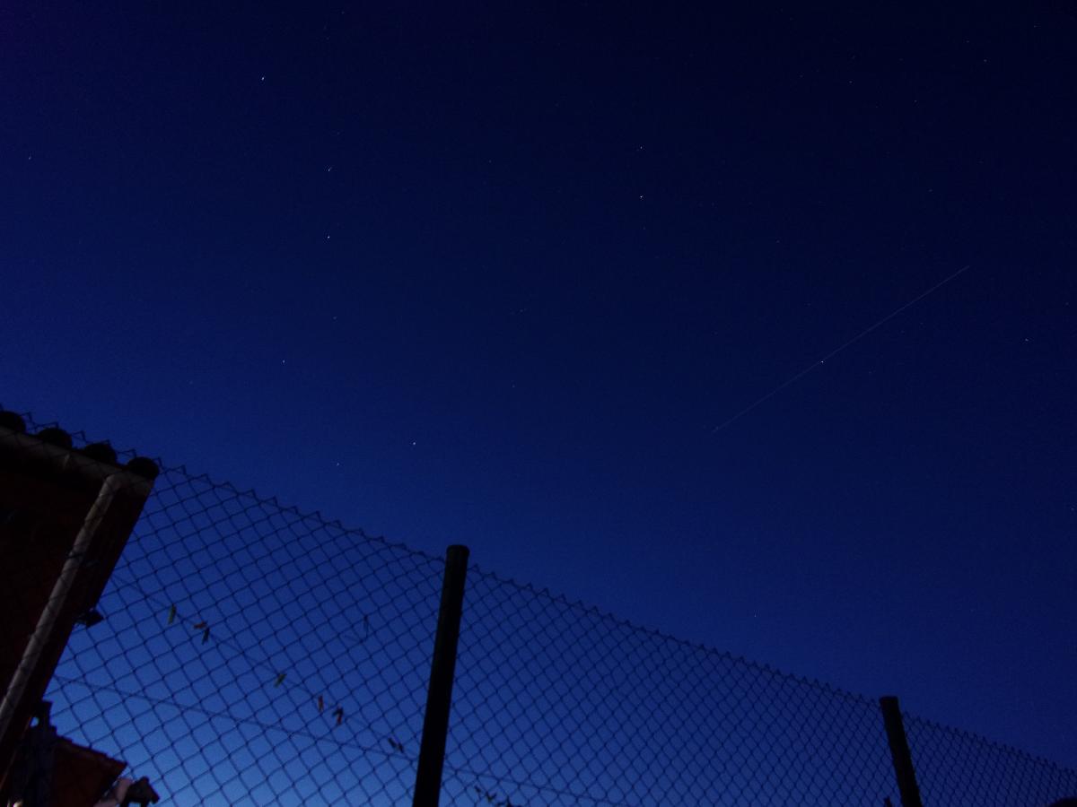 ISS qui passe près de la polaire ISS qui passe près de la polaire