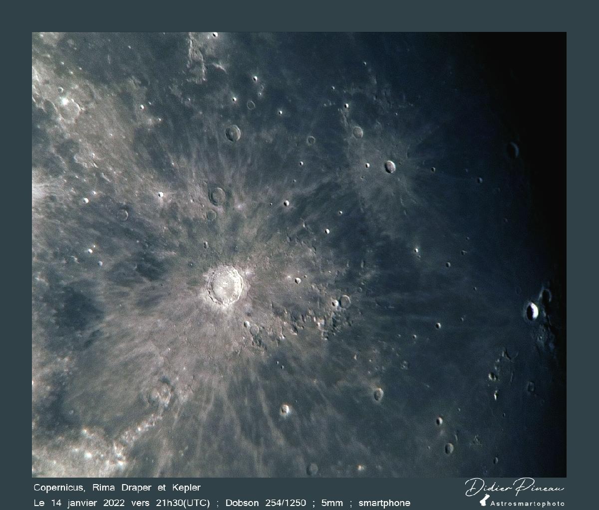 Lune détail- Copernicus