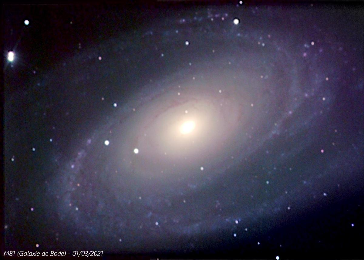 M81 (Galaxie de Bode) M81 (Galaxie de Bode)