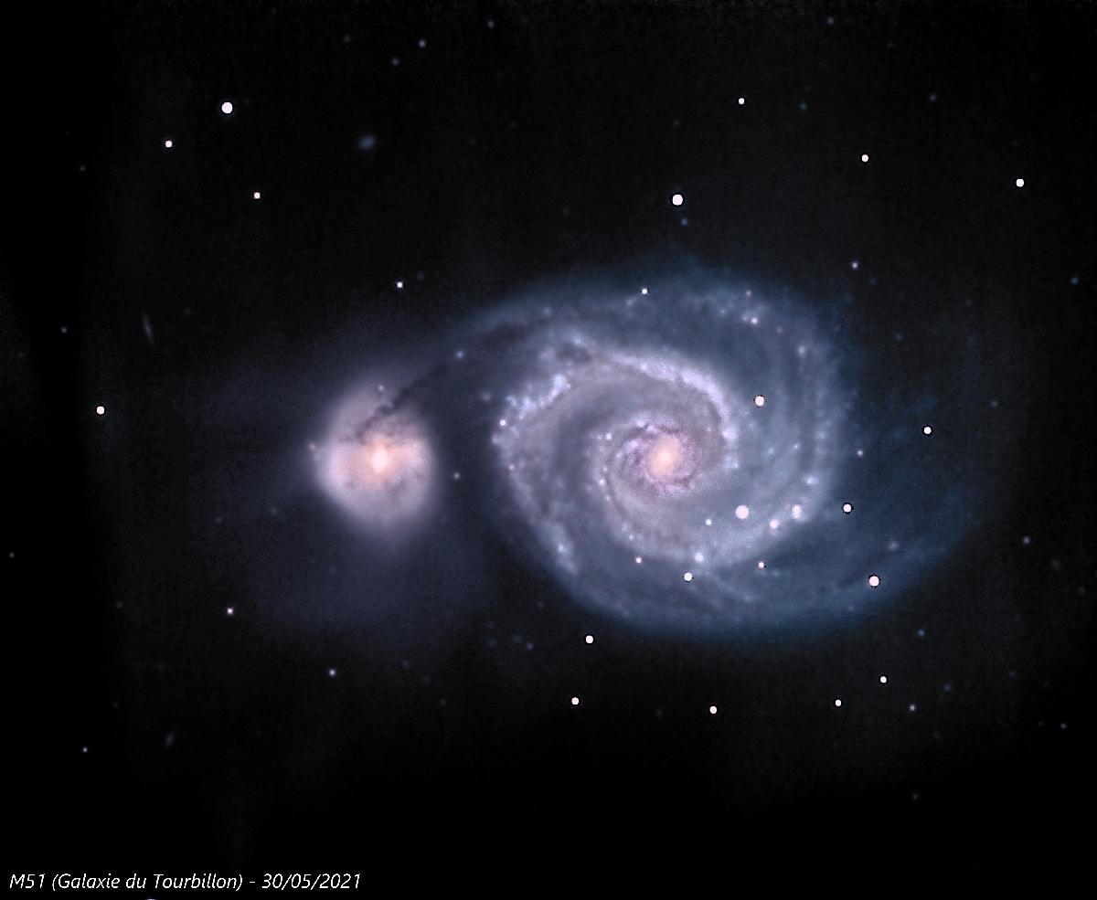 M51 (Galaxie du Tourbillon) M51 (Galaxie du Tourbillon)