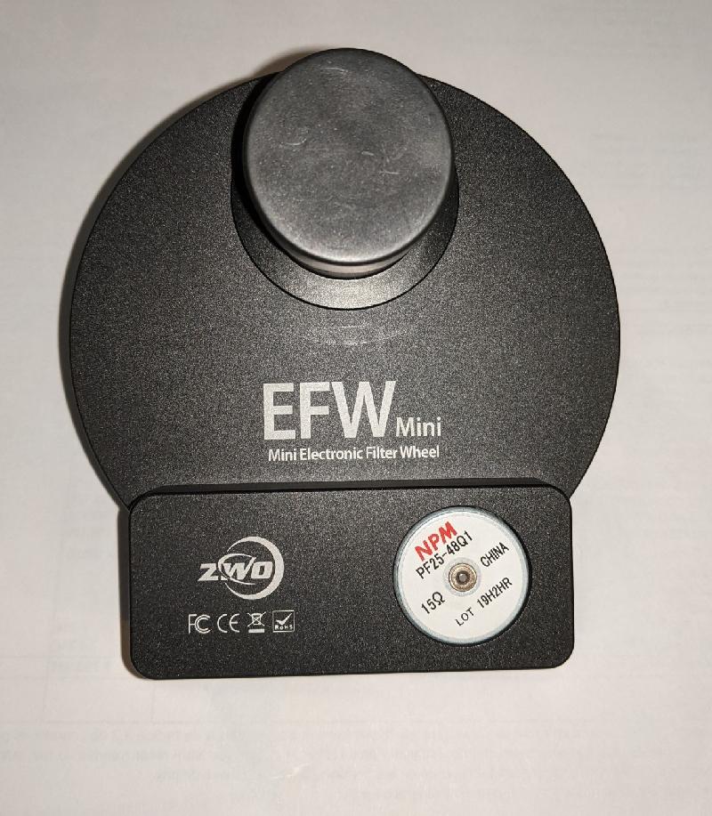 Roue à filtre ZWO EFW Mini 5x 31mm Roue à filtre ZWO EFW Mini 5x 31mm