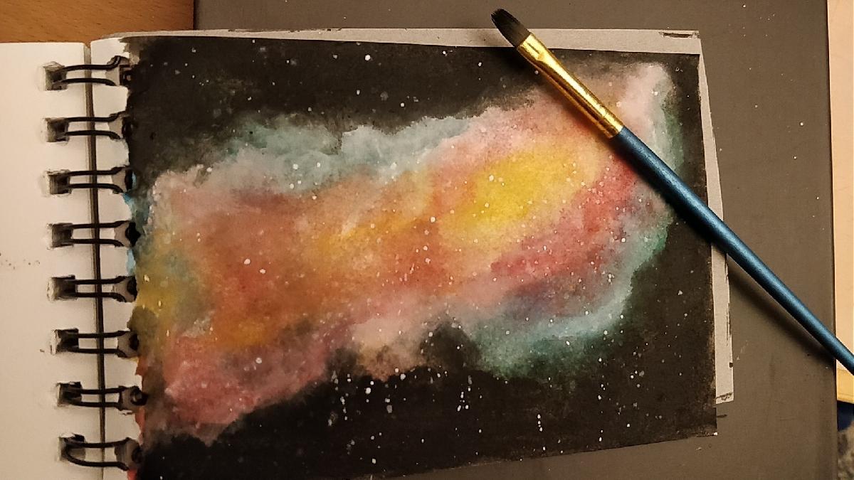 Nebula painting