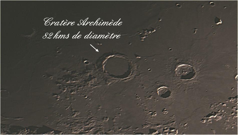 CRATERE ARCHIMEDE CRATERE ARCHIMEDE