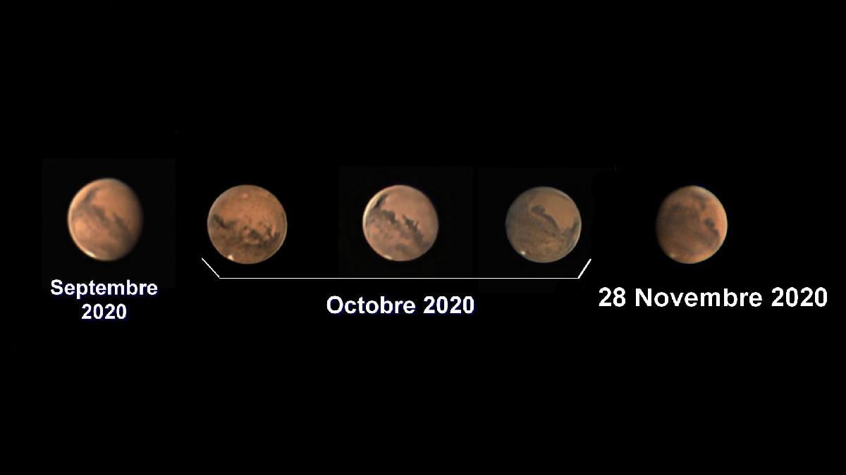 Evolution de Mars Evolution de Mars