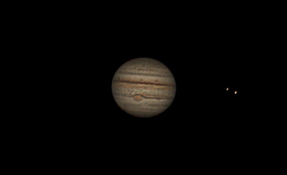 JUPITER et 2 SATELLITES JUPITER et 2 SATELLITES