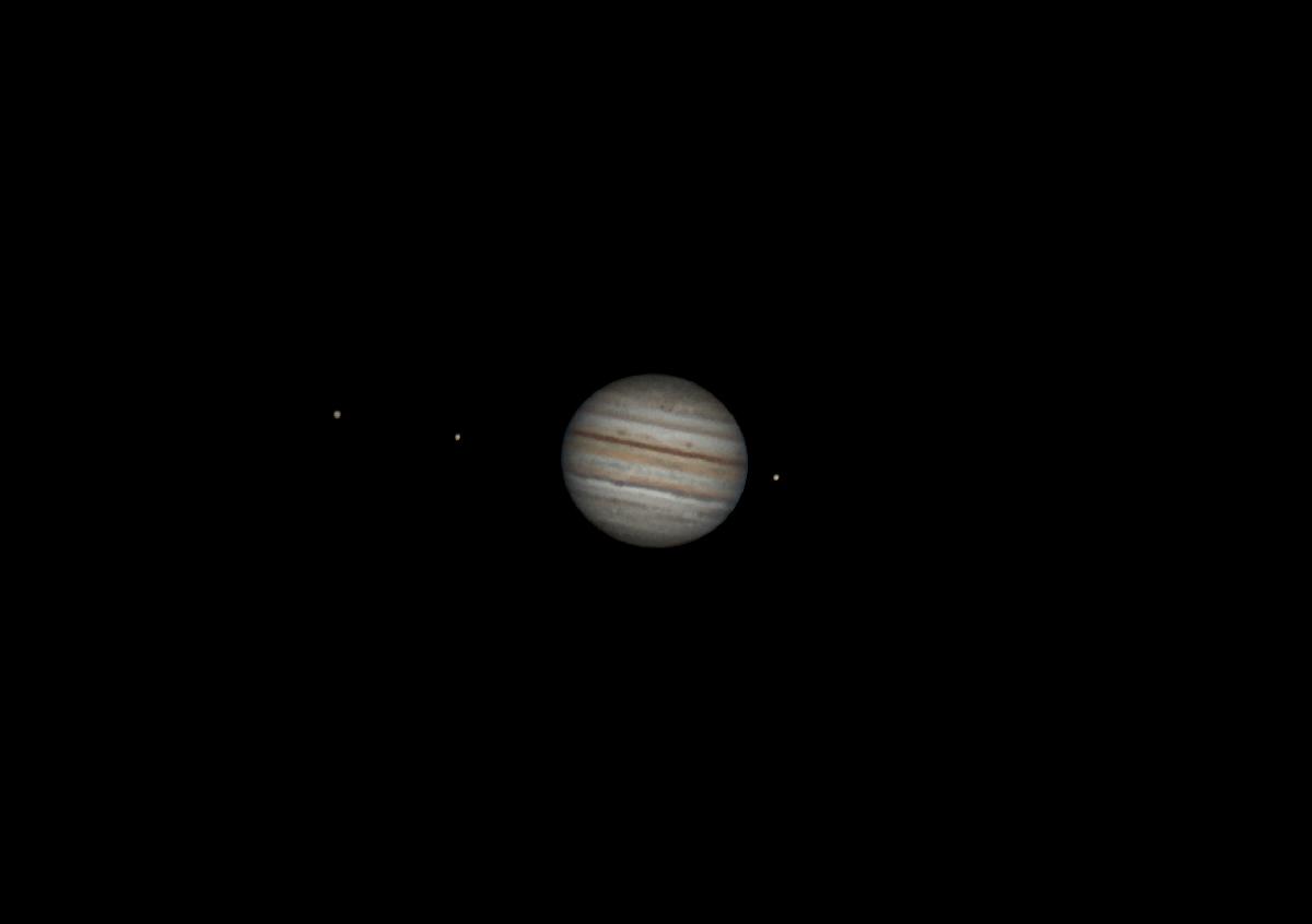JUPITER et 3 SATELLITES JUPITER et 3 SATELLITES