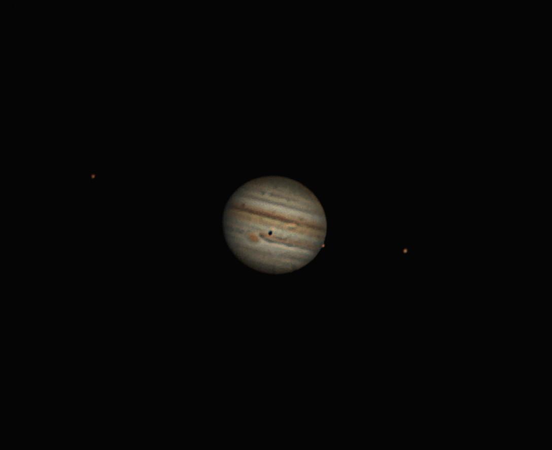 JUPITER et L'ombre de Europe JUPITER et L'ombre de Europe