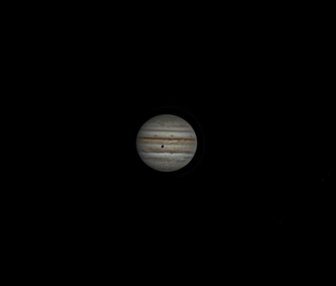 GANYMEDE devant JUPITER GANYMEDE devant JUPITER