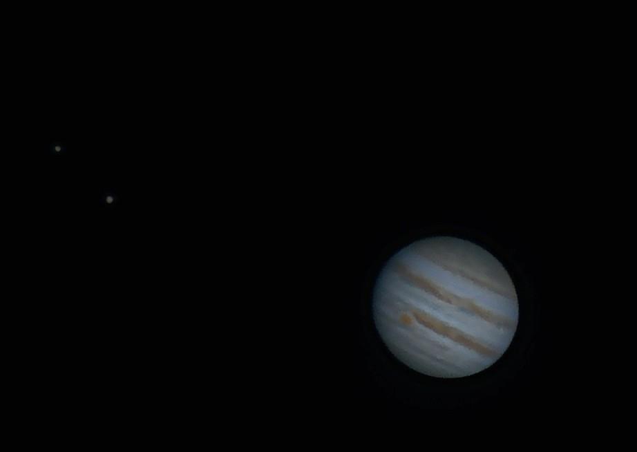 JUPITER et 2 de ses satellites JUPITER et 2 de ses satellites