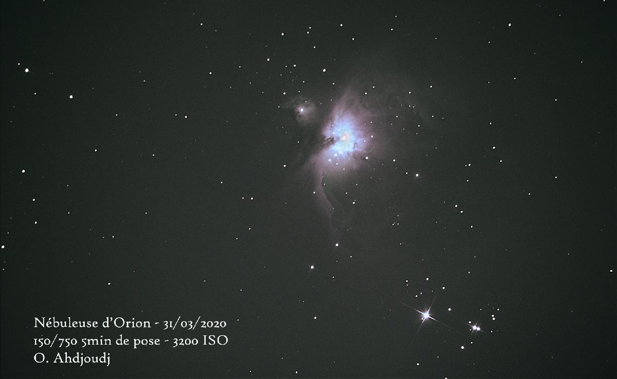 Nébuleuse d'Orion M42