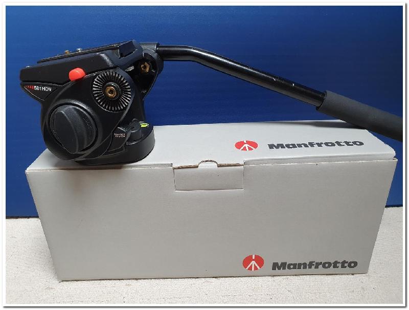 Rotule vidéo pro Manfrotto 501 HDV Rotule vidéo pro Manfrotto 501 HDV